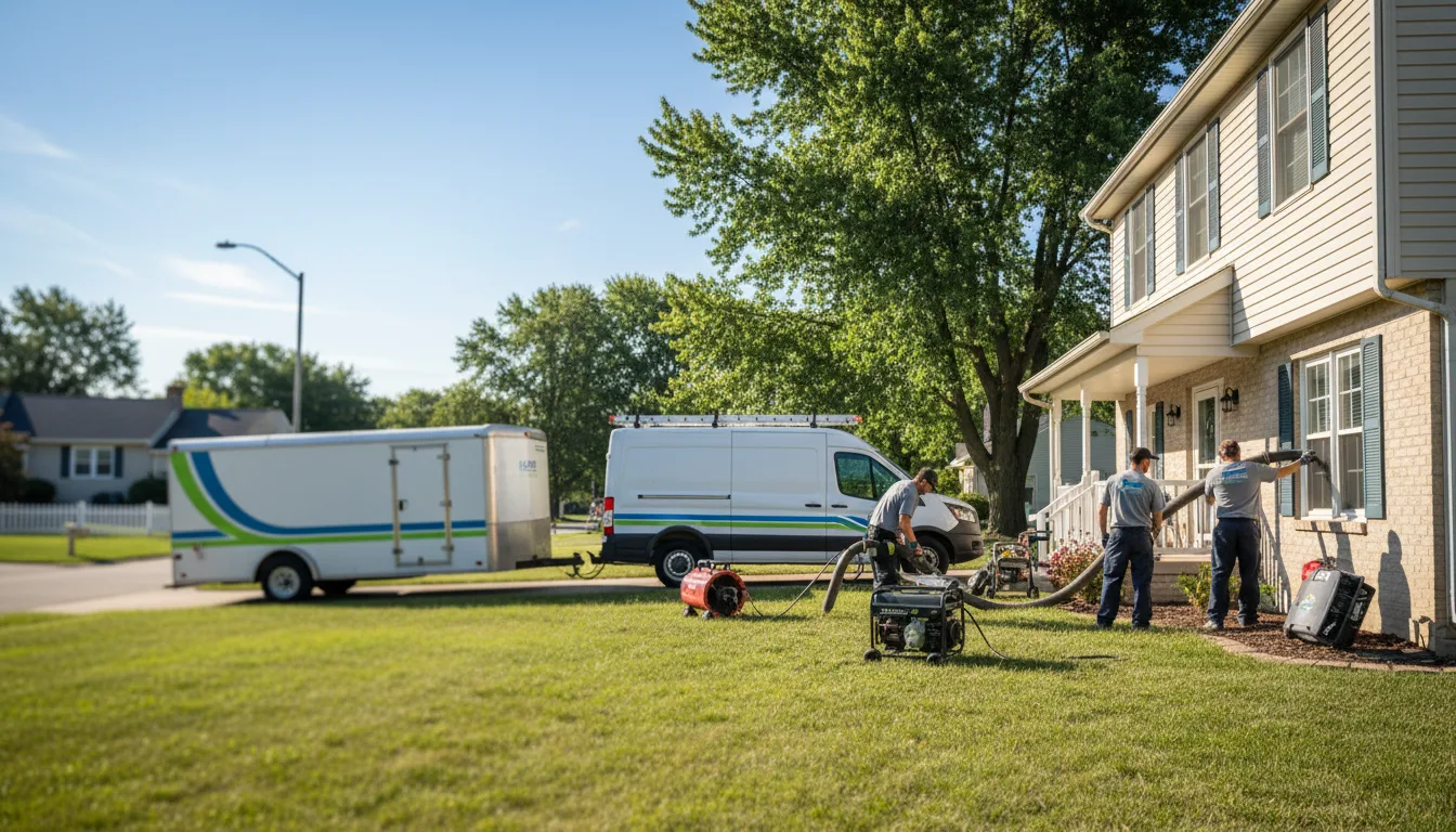 Flooded Basement Restoration And Cleanup With Repair in Rosalie, NE near me
